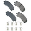 Akebono Brake Corporation Brake Pad Front Infiniti Q50 14-19 Q60 17-19 ACT1736