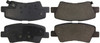 Centric Brake Parts C-TEK Ceramic Brake Pads with Shims 103.1445