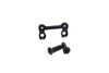 Diversified Machine Left Front Caliper Mount for 10-1/8in Rotor Black SRC-2800B