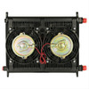 Flex-A-Lite Engine Oil Cooler 40 Row 7/8-14 w/2 6.5in Fans 104118
