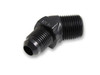 Earls #6 Male to 3/8in NPT 45 Deg Ano-Tuff Adapter AT982366ERL