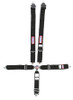 Rjs Safety 5pt Harness System Q/R Bk Ind Bolt 3in Sub 1032501