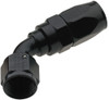 Fragola Hose Fitting #8 60 Deg Pro-Flow Black 226008-BL