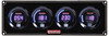 Quickcar Racing Products Digital 3-1 Gauge Panel OP/WT/OT w/Tach 67-3041