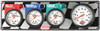 Quickcar Racing Products Gauge Panel OP/WT/FP w/Tach 61-60423