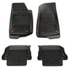 Rugged Ridge Front and Rear Floor Liner 18- Jeep Wrangler JL 12987.43