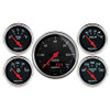Autometer Designer Black Gauge Kit w/GPS Speedo 1450
