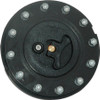 Rci Cap Flush Mount Black Plastic 12-Bolt 7030A