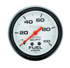 Autometer 2-5/8in Phantom Fuel Press. Gauge 0-100psi 5812
