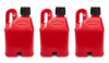 Flo-Fast Utility Container Red (Case of 3) Stackable 50101-3