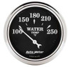 Autometer 2-1/16in O/T/B Water Temp. Gauge 100-250 1737