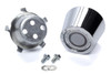 Coker Tire Magnum 500 Bullseye Hub Cap Chrome MRMCCR