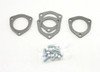 Patriot Exhaust Collector Flanges - 1pr 3-Bolt 2-1/2in Dia. H7259