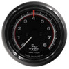 Equus 3-3/8 Dia Tachometer 8000 RPM Black Dial E6088
