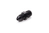 Fragola Straight Adapter Fitting #4 x 1/4 MPT Black 481605-BL