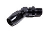 Fragola #10 45 Deg x 1/2 MPT Hose End Black 194510-BL