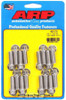 Arp S/S Header Bolt Kit - 3/8 x 1.00 UHL (16) 400-1210