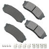 Akebono Brake Corporation Brake Pads Lexus GX460 10-16 ASP606A