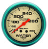 Autometer 2-5/8 Ultra-Nite Water Temp Gauge 140-280 4535
