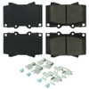 Centric Brake Parts Posi-Quiet Ceramic Brake Pads with Shims and Har 105.0772