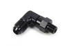 Triple X Race Components AN to NPT Swivel 90 Deg #6 x 1/8 HF-93061BLK