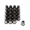 Rugged Ridge Wheel Lug Nut Set of 20 Black 1/2-20 16715.23