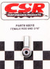 Csr Performance 3/16in Female Rod End 60018