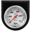 Equus 2.0 Dia Oil Pressure Gauge w/Black Panel E5244