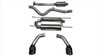 Corsa Performance Exhaust Cat-Back - 2.5in Dual Rear Exit 14864BLK