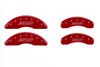 Mgp Caliper Cover 16- Camaro Caliper Covers Red 14241SSS5RD