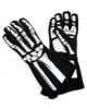 Rjs Safety Single Layer White Skeleton Gloves X-Small 600090165