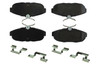 Centric Brake Parts Posi-Quiet Extended Wear Brake Pads with Shims a 106.1082