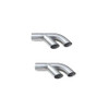 Pypes Performance Exhaust Exhaust Tip Slip Fit 3in to Dual 3in EVT13
