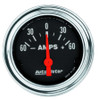 Autometer Ammeter 60-0-60 amp (Rep 2586