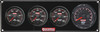 Quickcar Racing Products Redline 3-1 Gauge Panel OP/WT/WP w/Recall Tach 69-3046