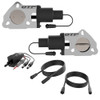 Quick Time Performance Dual 2.50 Inch Elect ric Cutout Valves QTEC50
