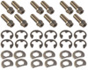 Stage 8 Fasteners S/S Header Bolt Kit - 6pt. 3/8-16 x 1in (12) 8951
