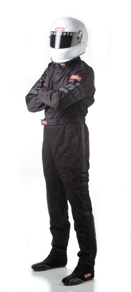 Racequip Black Suit Single Layer Med-Tall 110004