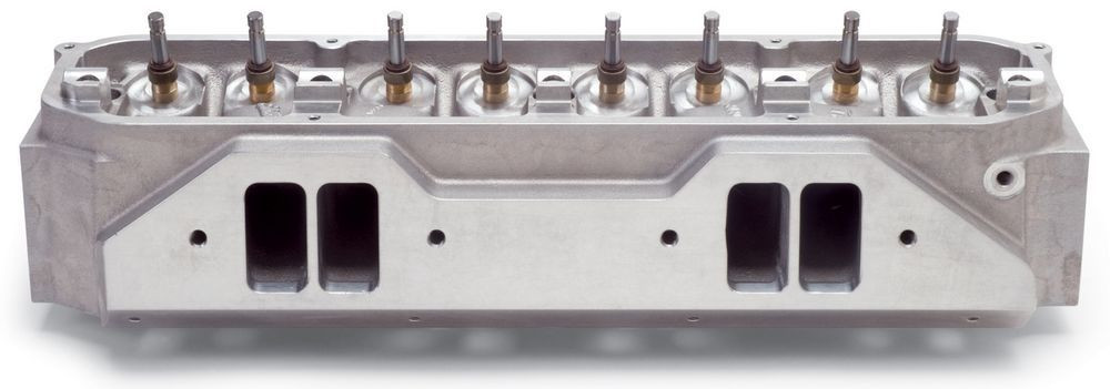 Edelbrock BBM Victor Cylinder Head - Assm. w/Valves Only!! 77929