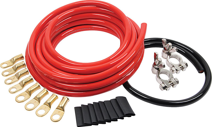 Allstar Performance Battery Cable Kit 2 Gauge 1 Battery ALL76110