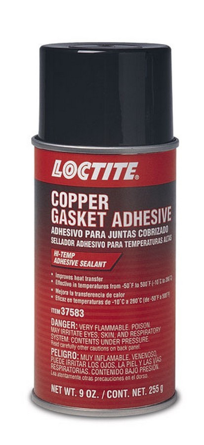 Copper Gasket Adhesive Aerosol 9oz