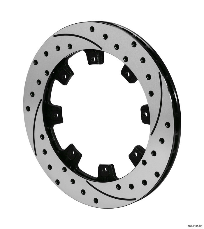 Wilwood Rotor 8bt x 7in .810in x 12.19in R/H SRP Black 160-7103-BK