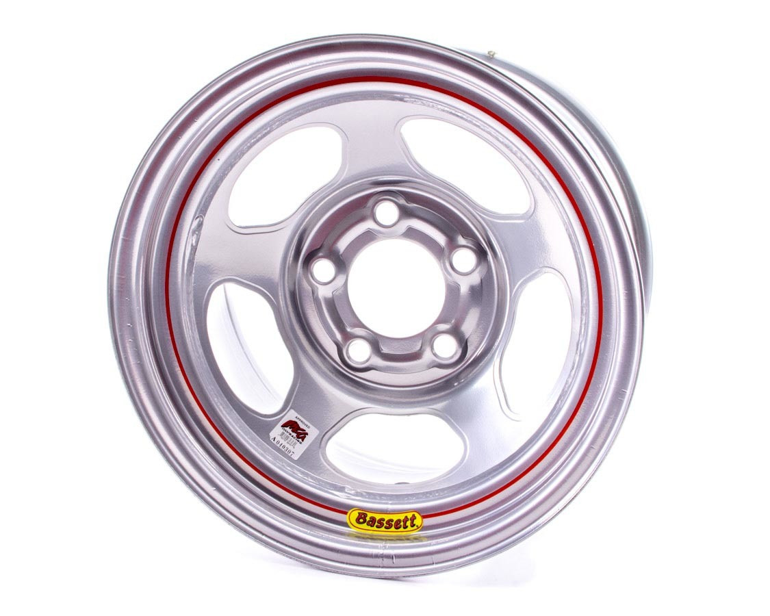 Bassett 15x8 IMCA Silver Inertia 5x5 58A54IS