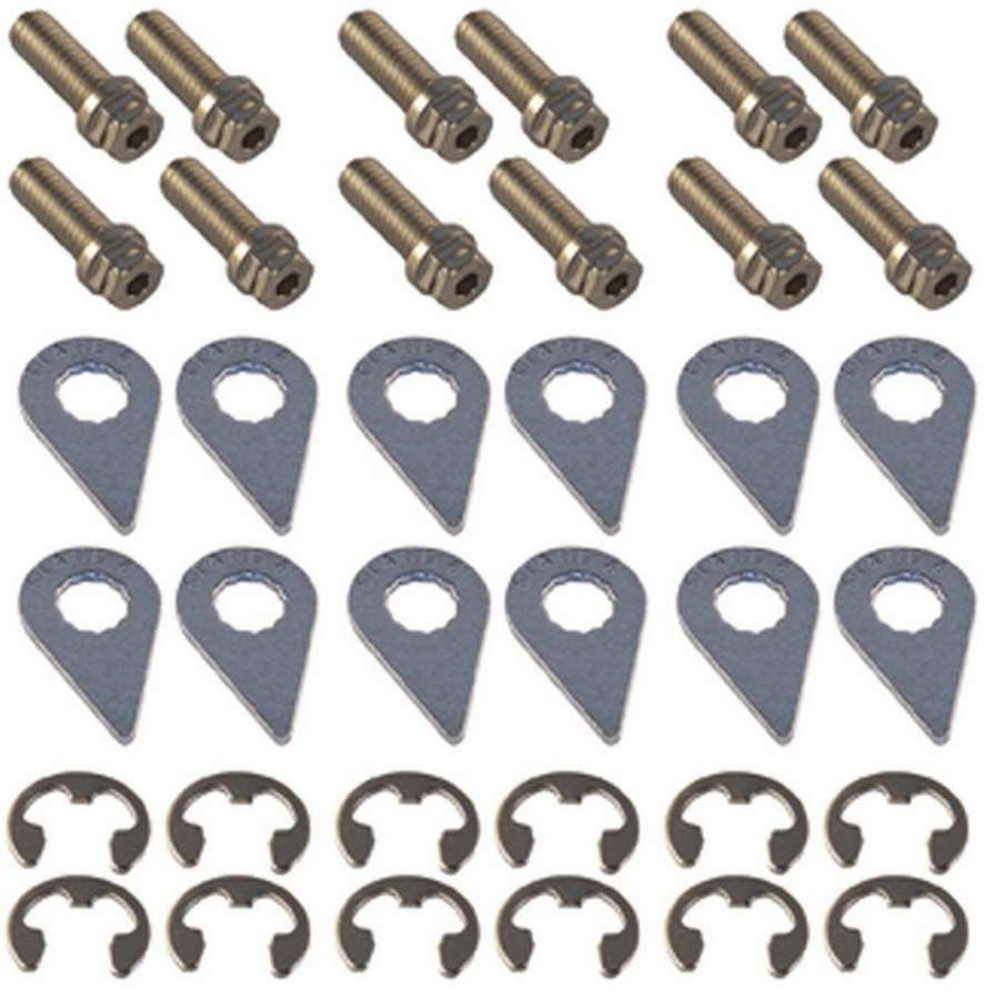 Stage 8 Fasteners Header Bolt Kit - 6pt. 3/8-16 x 1in (12) 8916A