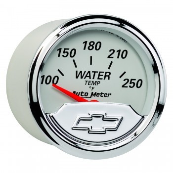 Autometer 2-1/16 Gauge Water Temp 250F Chevrolet 1337-00408