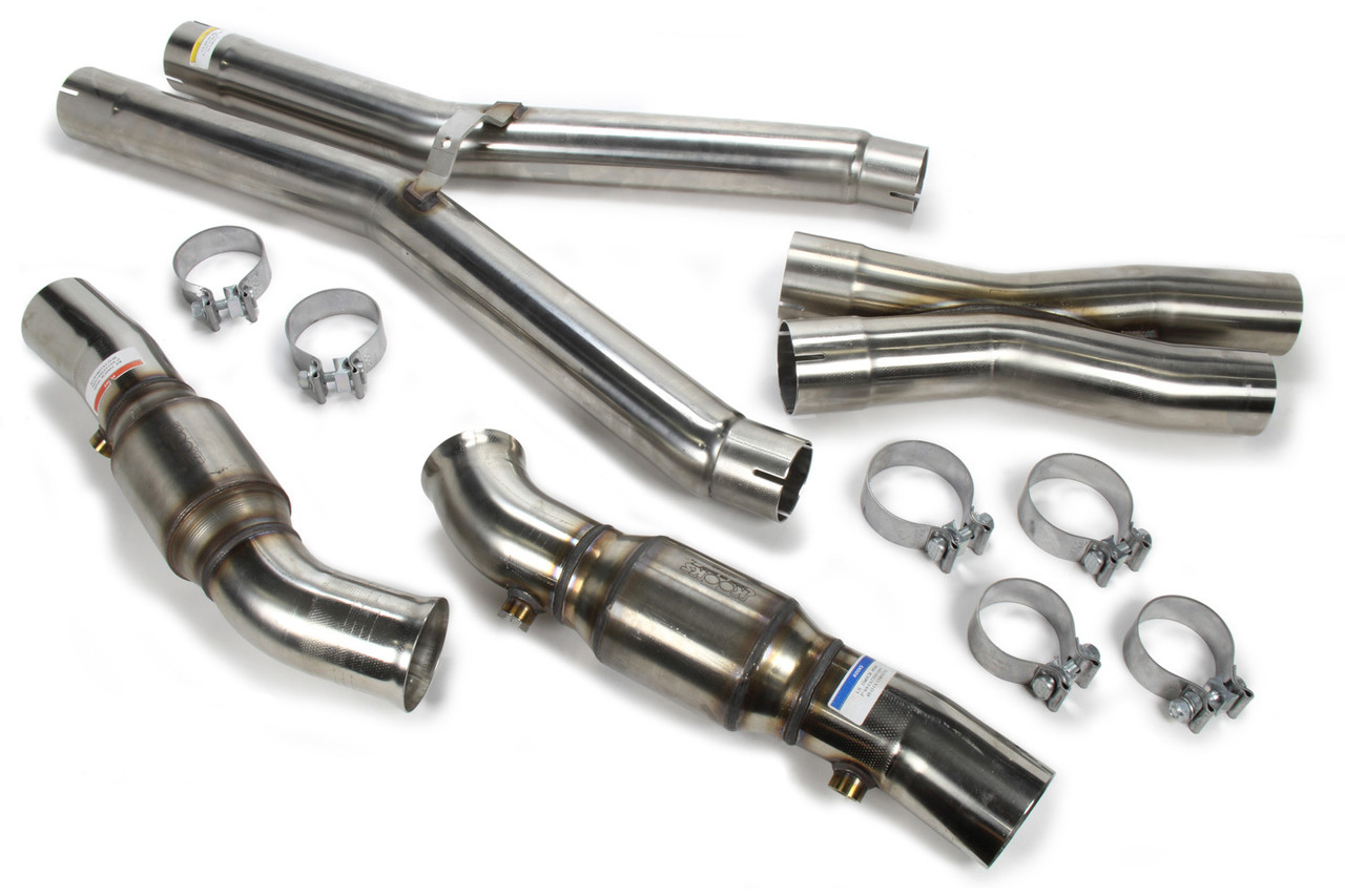 Kooks Headers X-Pipe Catted w/Mid 3in 09-13 Corvette 6.0/6.2L 21603211