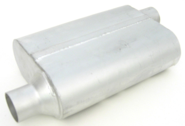 Dynomax Dual Chamber Muffler 2.50in Offset/Offset 17659