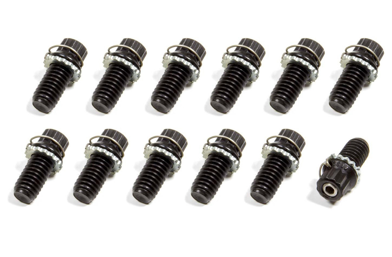 Taylor/Vertex Vibe-Lock Blk Oxide Bolt Kit 3/8-16 x 3/4 12pk 310020