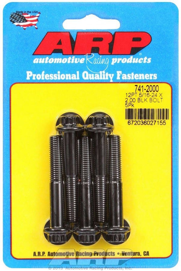 Arp Bolt Kit - 12pt. (5) 5/16-24 x 2.000 741-2000