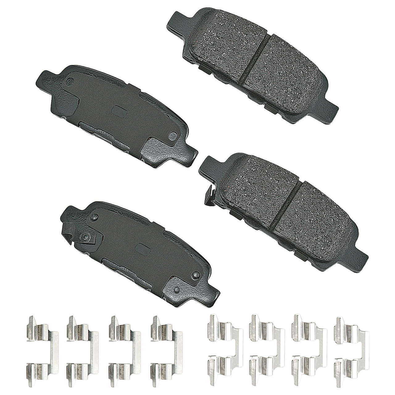 Akebono Brake Corporation Brake Pads Infiniti EX35 08-12 EX37 13 FX35 03-12 ASP905A